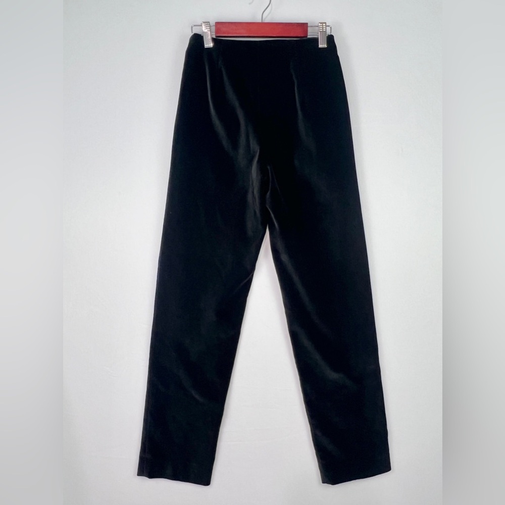 Banana Republic Black Velvet Pants